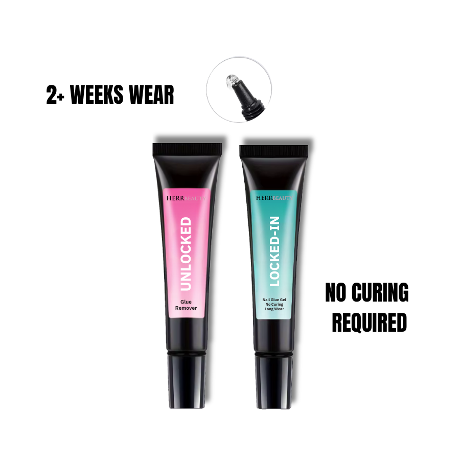 Long Wear Press-On Nail Glue &amp; Remover - Herr Beauty Co.