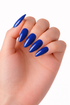 So Over Blue Press-On Nails - Herr Beauty Co.